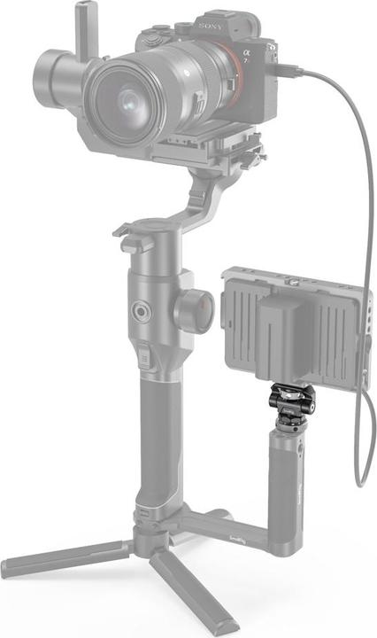 Image du produit SmallRig Support de moniteur pivotant et inclinable avec fixation par griffe froide (Accessoires pour moniteurs)