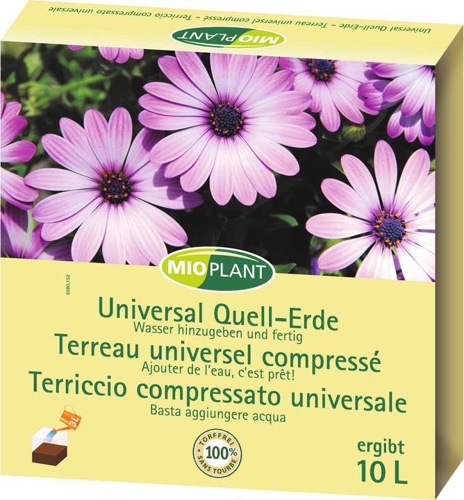 Mioplant Universal Quell-Erde (10 l, Terriccio senza torba)