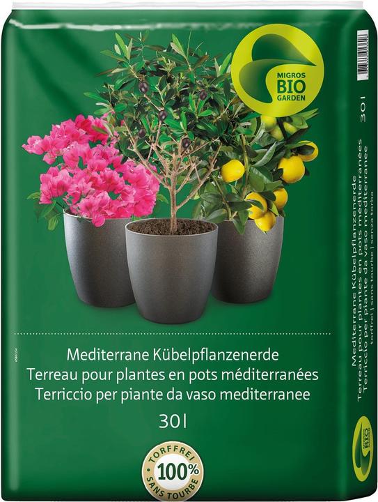 Actual product image Migros-Bio Garden Mediterranean Pot Plant Soil (30 l, Soil without peat)