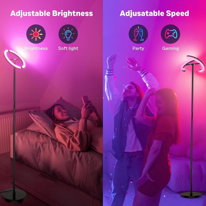 Produktbild LS LED Stehleuchte RotaFlex Color (1300 lm)