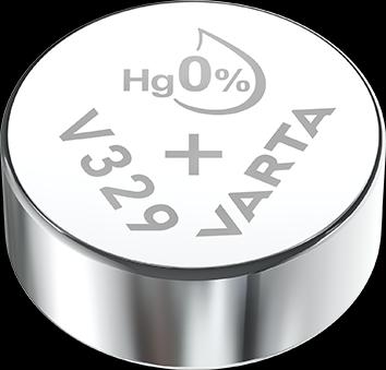 Immagine prodotto Varta V329 / SR731SW - Uhrenbatterie (1 pz., SR731, V329, 37 mAh)