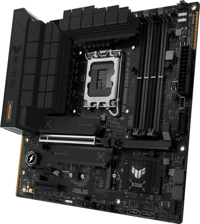 Produktbild ASUS TUF GAMING B760M-PLUS II (LGA 1700, Intel B760, mATX)