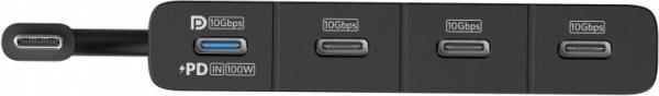 Produktbild Anker 4-in-1 hub 10Gbps USB-C Black (USB-C, 4 Ports)