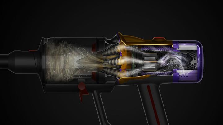 Productafbeelding Dyson V12 Detect Slim Absolute snoerloze stofzuiger zonder stofzak met 2 jaar garantie