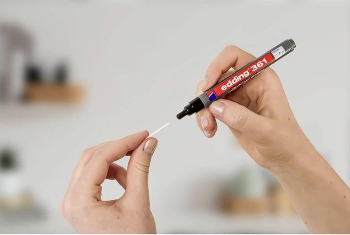 Actual product image Edding 361 whiteboard marker, assorted colours 1.0 mm, 4 pcs. (Multicoloured, 1 mm, 4 x)
