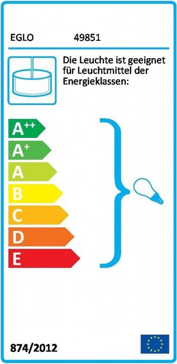 Energy Label EGLO Caposile (E14)