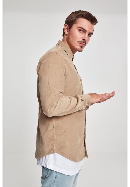Produktbild Urban Classics UC Plus Size Corduroy Shirt (S)