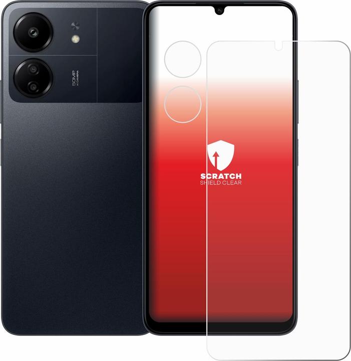 Actual product image upscreen Scratch Shield screen protector (1 Piece, Xiaomi Poco C65)