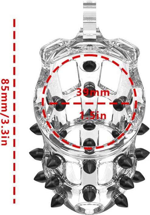 Immagine prodotto Rimba P-Cage Peniskäfig Transparent (M)