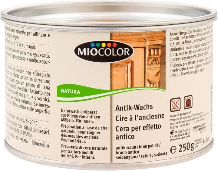 Miocolor Antik-Wachs (Braun)