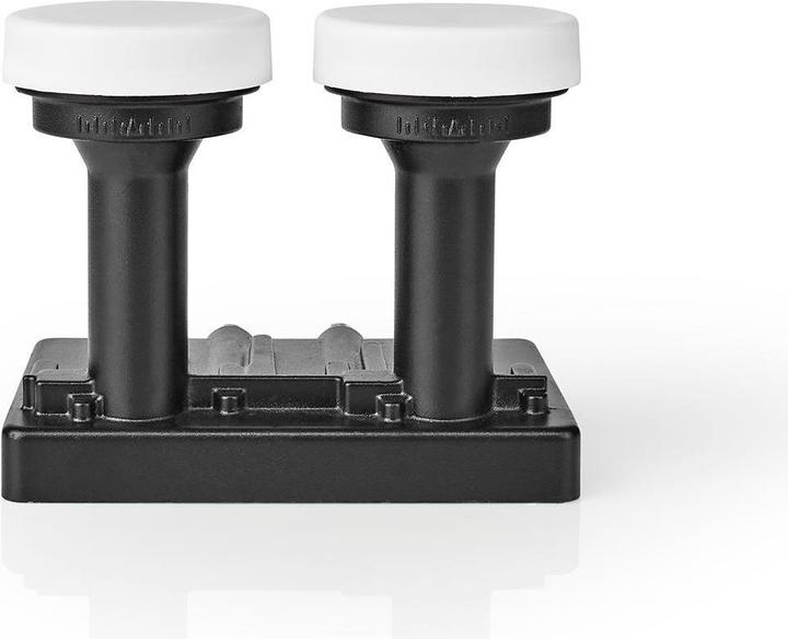 Immagine prodotto Nedis LNB Quad Monoblock 6.0° Connettore di uscita: Connettore F 4X Gamma della figura di rumore: 0,85 dB (Quad LNB)