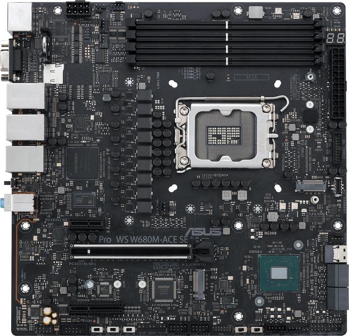 Image du produit ASUS Pro WS W680M (LGA 1700, Intel W680, mATX)