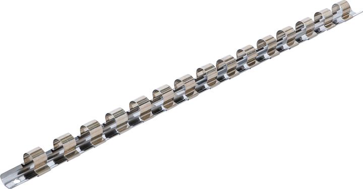 Produktbild BGS Aufsteckschiene mit 15 Clips 12,5 mm (1/2") (12.5 mm)