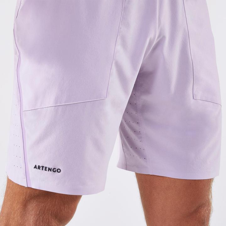 Image du produit Artengo Short de Tennis Hommes Respirant - Dry+ Violet Gaël Monfils (M)