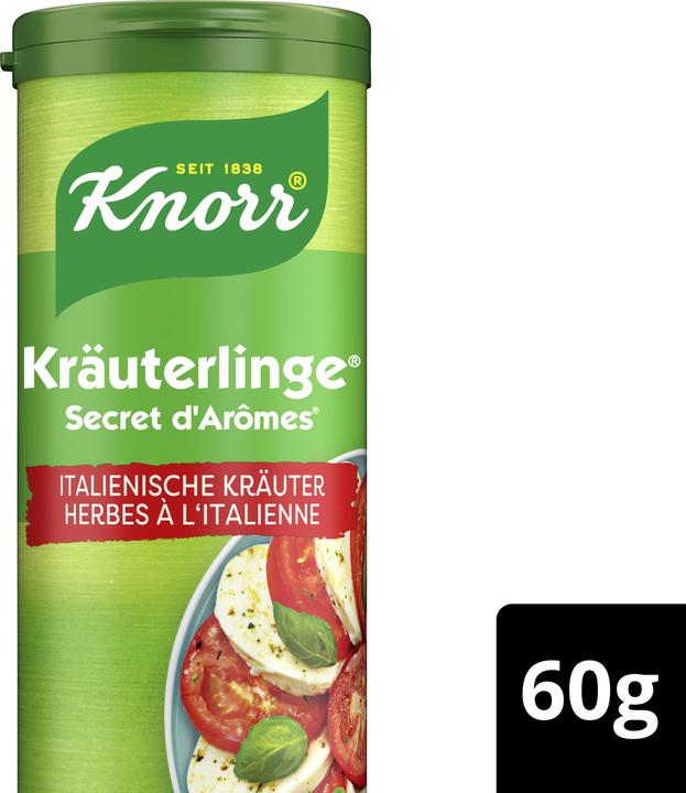 Image du produit Knorr Secret d'arômes Herbes à l'italienne, épices à saupoudrer pour assaisonner salades, pâtes & pizzas (81 g)