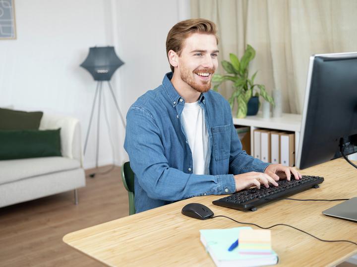 Produktbild Trust Primo Keyboard And Mouse Set Us (US, Kabelgebunden)