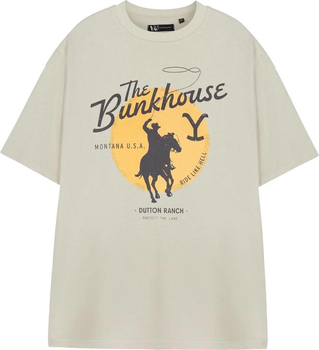 Immagine prodotto Yellowstone The Bunkhouse Maglietta Maniche Corte Uomo (3XL)