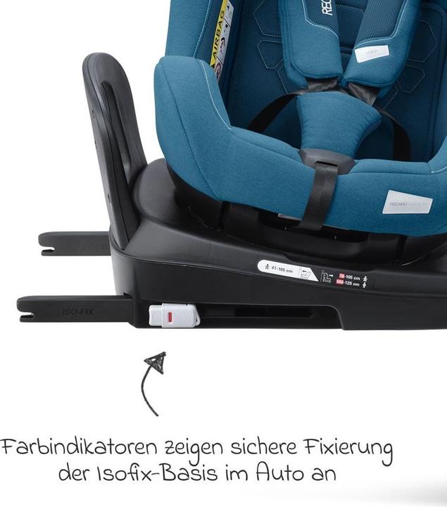 Produktbild RECARO Salia 125 Kid Reboard Kindersitz (61-125 cm) (Reboarder, ECE R129/i-Size Norm)