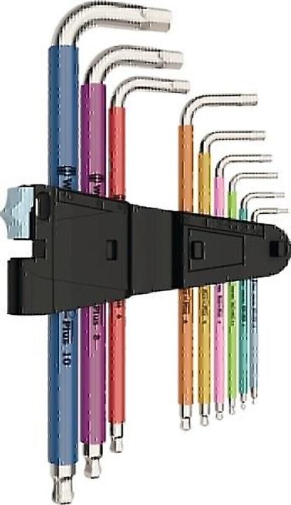 Actual product image Wera 3950/9 Hex-Plus Multicolour Stainless 1