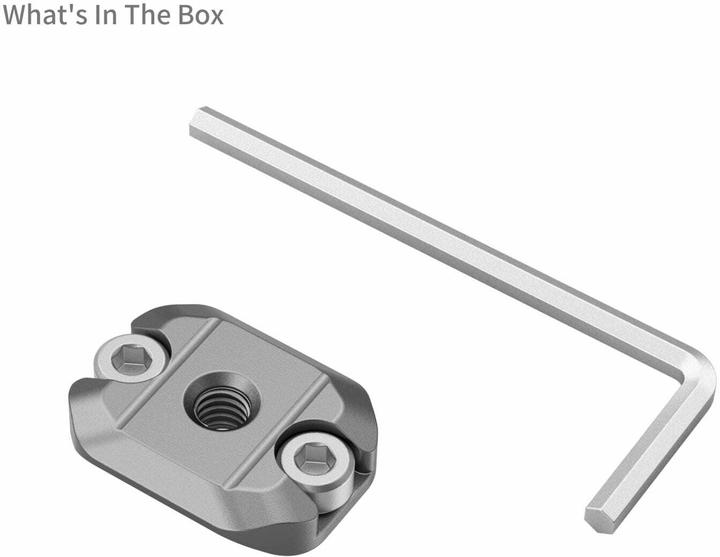 Actual product image SmallRig HawkLock H21 Quick Release mini NATO Rail for DJI Stabilisers 4640 (Gimbal mounting plate)