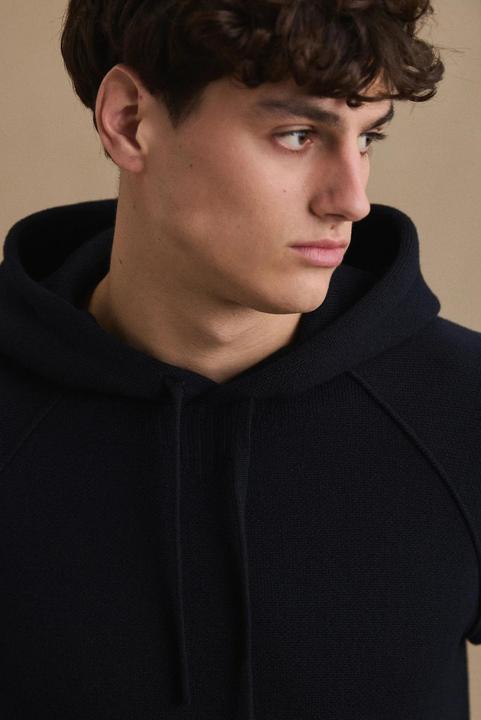 Produktbild Le Minor Merino-Woll-Hoodie (M)