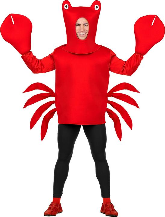 Actual product image Widmann Ve 4 KRABBE (costume, mask, scissors), XL (XL)