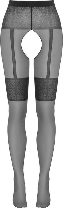 Actual product image Cottelli Collection Crotchless pantyhose (3)