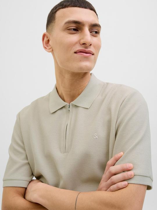 Actual product image Jack & Jones Jjeaustin Zip Polo Ss Sn (M)