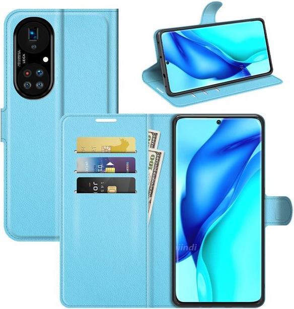 Actual product image MU Classic Litchi Leather Bookcover Series (Huawei P50 Pro)