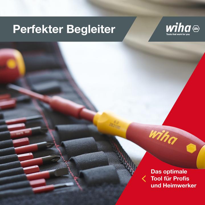 Produktbild Wiha Schraubendreher (Schlitzschrauben, Torx (TX), Pozidriv-Kreuzschlitz (PZ), Phillipps-Kreuzschlitz (PH))