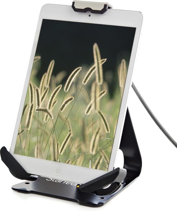 Image du produit StarTech Support de tablette sécurisé avec verrouillage de câble K-Slot - Support d'iPad pour tablettes 7,9