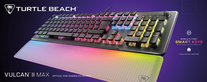 Actual product image Turtle Beach Vulcan II Max gaming keyboard, black (DE, Cable)
