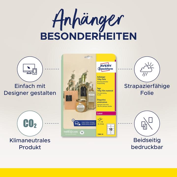 Produktbild Avery Anhänger