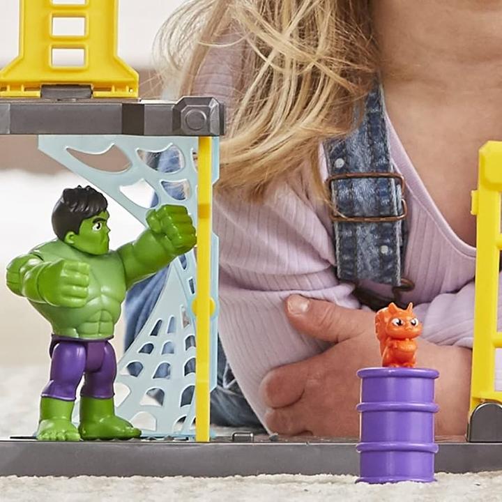 Actual product image Hasbro Hulk butterfly set, Hulk playset for kids 3 years and up