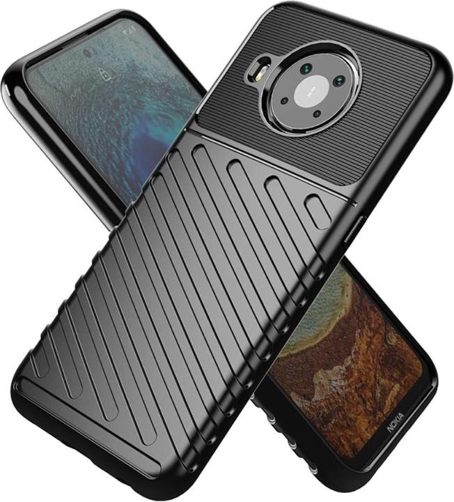 Immagine prodotto Cover-Discount Nokia X20 - Cover in gomma Texture nera (Nokia X20)
