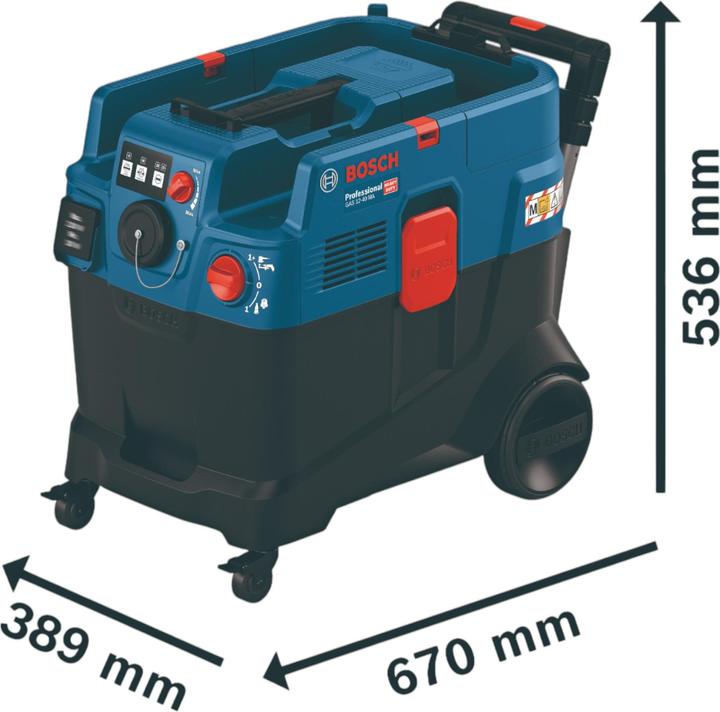 Actual product image Bosch Professional GAS 12-40 MA (Wet dry vacuum cleaner)