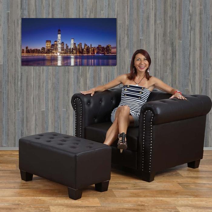 Produktbild Swisshandel24 LED-Bild, Leinwandbild Leuchtbild Wandbild, Timer - 100x50cm One World Trade Center - 61300 (50 x 100 cm)