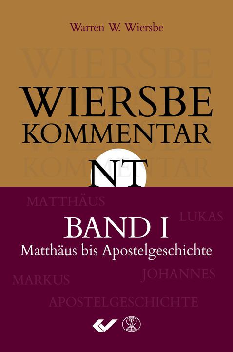 Immagine prodotto Wiersbe Kommentar zum Neuen Testament, Band 1 (Tedesco, Warren W. Wiersbe, 2017)