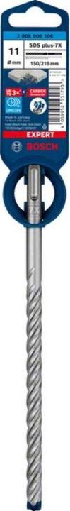 Immagine prodotto Bosch Professional Zubehör Trapano a percussione Expert SDS plus-7X, 11 x 150 x 215 mm (11,0 mm)