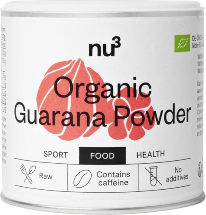 Produktbild nu3 Guarana Powder organic Ds 100g (1 Stk., 100 g)