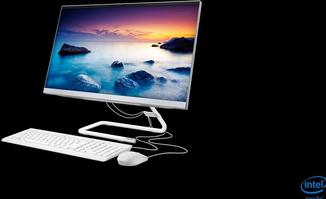 Produktbild Lenovo IdeaCentre AIO 3 24IMB05 (Intel Core i5-10400T, 8 GB, 256 GB)