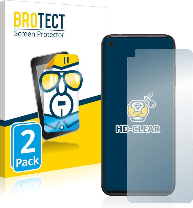 Produktbild BROTECT Schutzfolie Displayschutz Klar (2 Stück, HTC Desire 22 Pro)