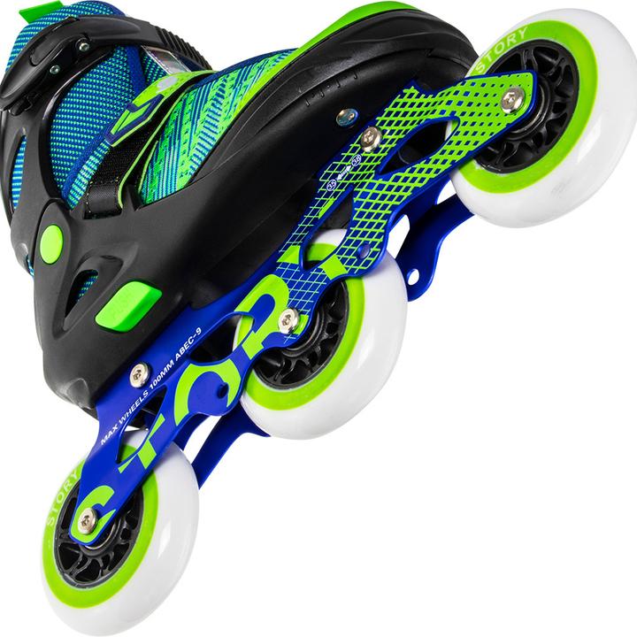 Image du produit Story Patins à roulettes en ligne Urban réglables vert 31-34 (1100005047881) (31)