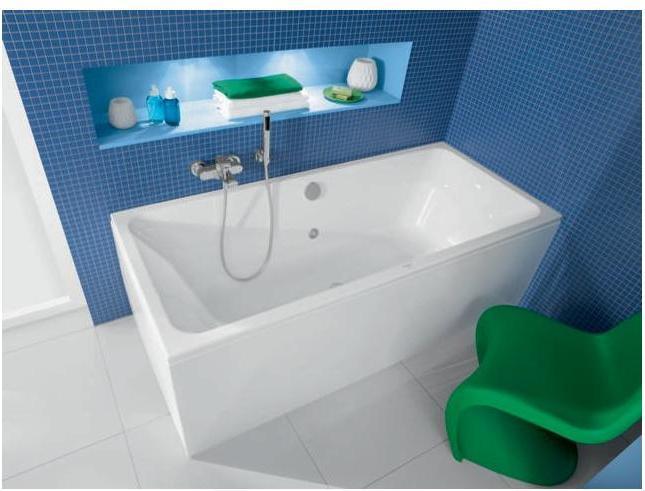 Image du produit Villeroy & Boch V&B baignoire encastrée AVENTO R-eck1700x750mm blanc (149 l, 170 cm, 75 cm)