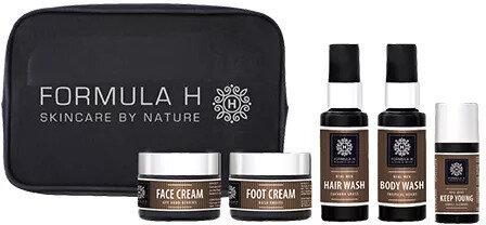 Produktbild Formula H Real Men Natural Hydrating Foot Cream, Hand Cream, Hair Shampoo, Cleansing Body Wash, Anti