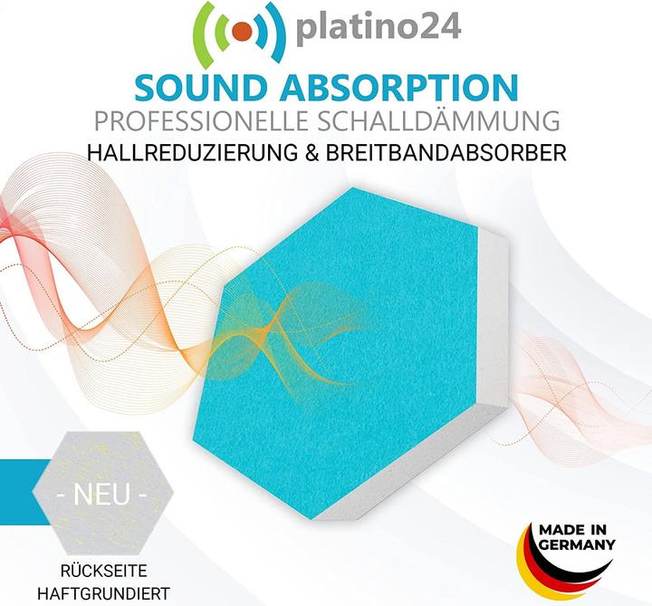 Produktbild Platino24 Schallabsorber Türkis
