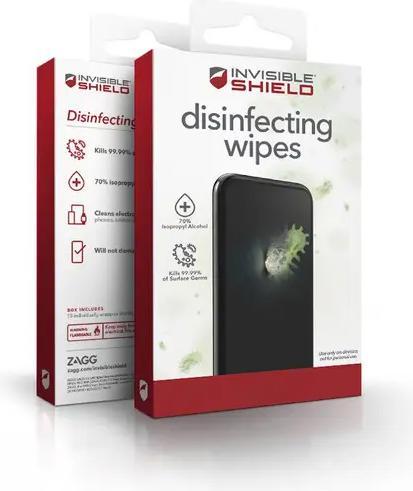 InvisibleShield Disinfection wipes