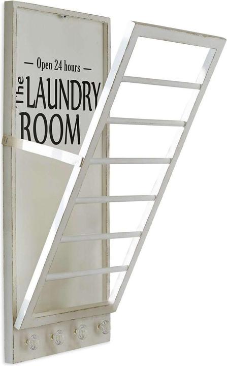 Produktbild Loberon Handtuchhalter Laundry Room antikweiss