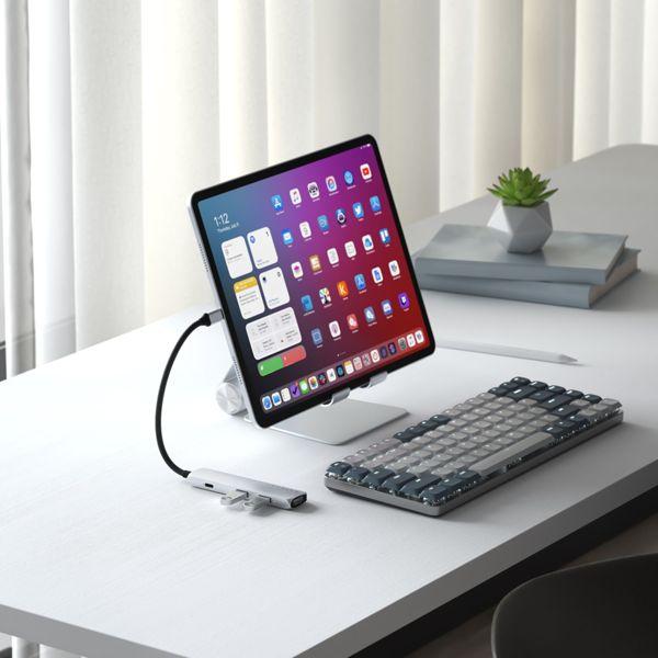 Image du produit Satechi Hub multiport Slim 4 Argent (USB-C, 4 Ports)