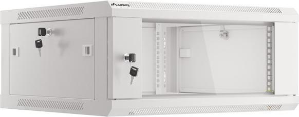 Immagine prodotto Lanberg Scaffale a muro 19 " 4HE 600x600mm grigio (4 HE, Rack da 19 pollici)